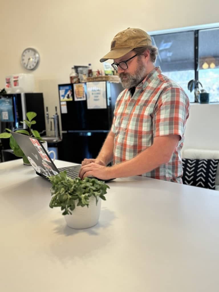 Person Working
